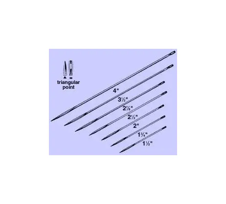 Anchor Products - 1827-1.5DC - Triangular Point Suture Needle Anchor 1.5 Inch Length Keith Type Size 1-1/2 Needle Single Use