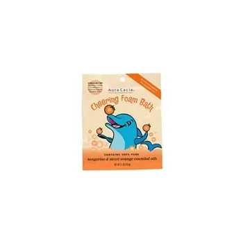 Aura Cacia - 188595 - Cheering, Aromatherapy Foam Bath for Kids,  packet