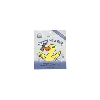 Aura Cacia - 188596 - Calming, Aromatherapy Foam Bath for Kids,  packet