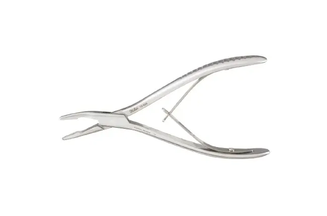 Integra Lifesciences - 19-808 - Mastoid Rongeur Bane Curved Double Spring Plier Type Handle 7 Inch Length