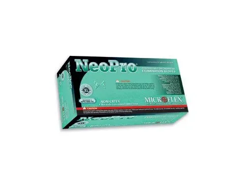 Fisher Scientific - Neopro Ec - 19050340a - Exam Glove Neopro Ec Small Nonsterile Polychloroprene Extended Cuff Length Textured Fingertips Green Chemo Tested