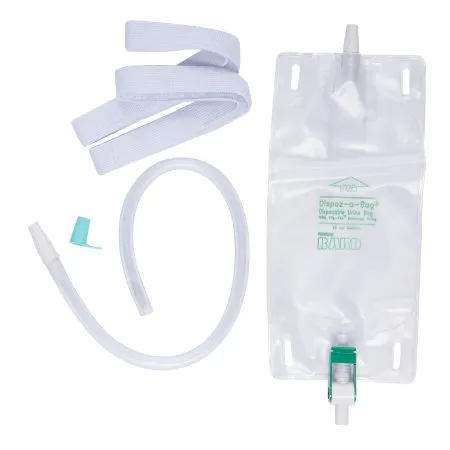 Bard - 150819 - Urinary Leg Bag Bard Dispoz-a-bag Anti-reflux Valve Sterile 19 Oz. Vinyl