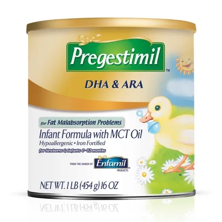 Mead Johnson - Pregestimil - 036721 - Infant Formula Pregestimil 1 lb. Can Powder MCT Oil Fat Malabsorption