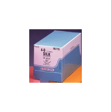 Ethicon Suture                  - 1925g - Ethicon Suture Permahand Silk Suture Precision Cosmetic Conventional Cutting Prime  50 18" 1dz/Bx