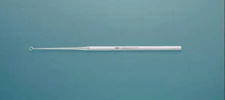 Integra Lifesciences - MeisterHand - MH19-288 -  Ear Curette  Buck 6 1/2 Inch Length Single ended Handle Size 3 Tip Straight Fenestrated Round Tip