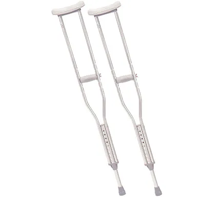 Drive - 43-2676 - Walking Crutches With Underarm Pad And Handgrip