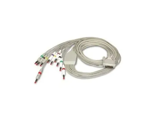 Schiller Americas - 2.400119S - Patient Cable, 10-Lead, Resting, Banana Plugs, AT-10, CS-200 (Not Available for Sale into Canada)  (DROP SHIP ONLY)