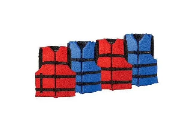 Kemp USA - 20-002-4-PACK - General Purpose Vests With Carrying