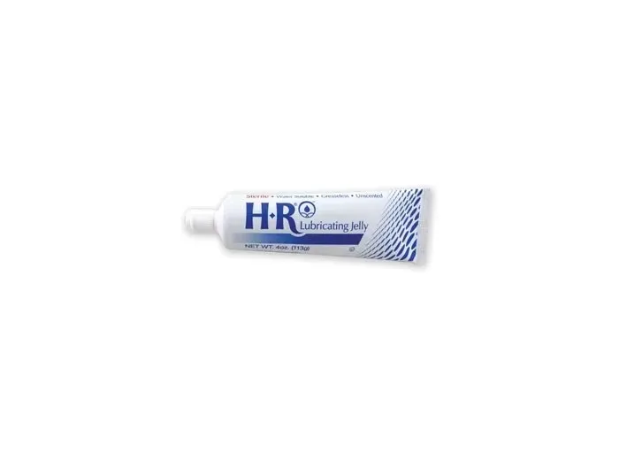 HR Pharmaceuticals - 201 - HR Sterile Lubricating Jelly 4oz. (113gm) Foil Laminate Flip-Top Tube, 12/bx
