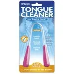 Dr. Tung's - 201180 - Oral Care Comfort-Grip Tongue Cleaner, Stainless Steel with Assorted Grip Colors