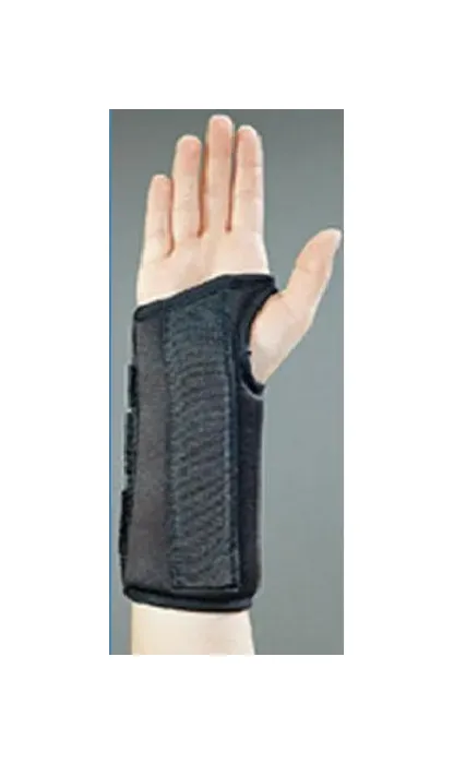 DJO - 207XL - Wrist Brace Bell-Horn Composite Aluminum / Foam / Spandex Left Hand Black X-Large