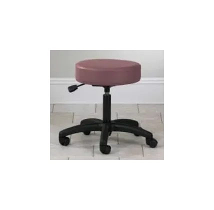 Clinton Industries - Value Series - 2135-3bg - Exam Stool Value Series Backless Pneumatic Height Adjustment 5 Casters Burgundy