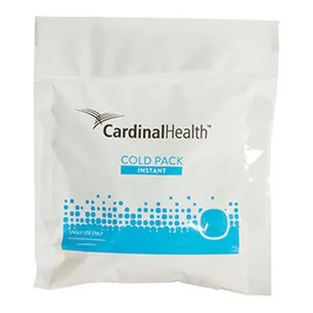 Cardinal - Cardinal Health - 01-02 - Instant Cold Pack Cardinal Health General Purpose Medium 6 X 6-1/2 Inch Plastic / Ammonium Nitrate / Water Disposable