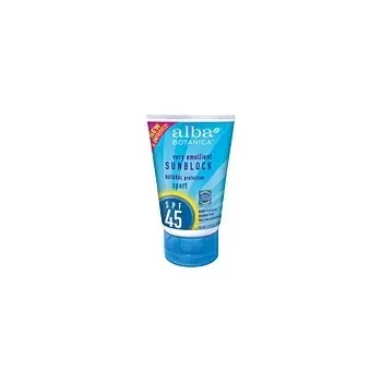 Alba Botanica - 215243 - Alba Botanica Sport Sunscreen, Water Resistant (SPF 45)