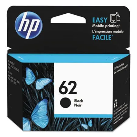 HP - HEW-C2P04AN - Hp 62, (c2p04an) Black Original Ink Cartridge