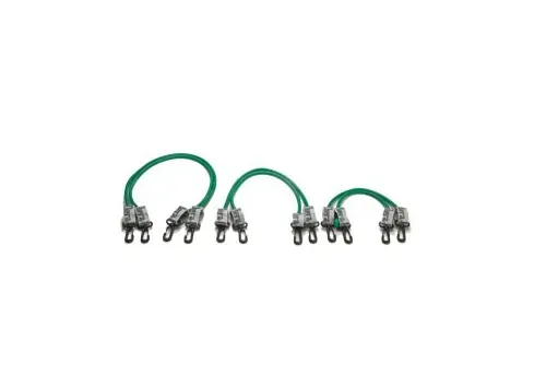 Hygenic - 21640 - Professional Resistance Tubing, Thera-Band Green, 12" with Connectors, Set of 2, 12 set/cs (US Only)