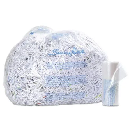 GBC - SWI-1765016 - Plastic Shredder Bags, 6-8 Gal Capacity, 100/box