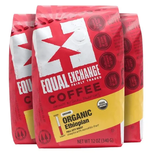 Equal Exchange - 224300 - Organic Coffee Ethiopian Packaged Ground