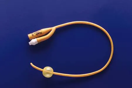 Teleflex - Rusch Puregold - 318120 - Foley Catheter Rusch Puregold 2-Way Coude Tip 5 Cc Balloon 20 Fr. Ptfe (Teflon) Coated Latex