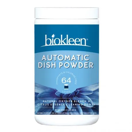 Biokleen - 227443 - Kitchen Cleaners Automatic Dish Powder, Citrus Essence 2 lbs.