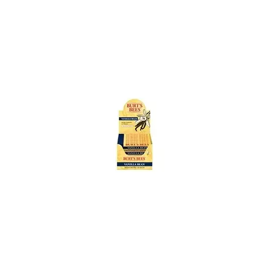 Burt's Bees - 228302 - Lip Care 12-Piece Vanilla Bean Lip Balm Display - Displays & Refill Packs