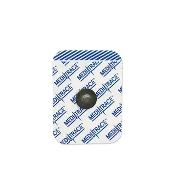 Cardinal - Medi-Trace - 22855- - ECG Monitoring Electrode Medi-Trace Foam Backing Radiolucent / MR Tested Snap Connector 5 per Pack