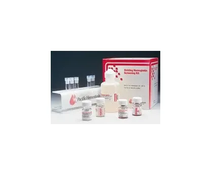 Fisher - 23262375 - Test Kit Pacific Hemostasis® Sicklescreen® Solubility Test Sickle Cell Disease / Sickle Cell Trait Whole Blood Sample 120 Tests Clia Moderate Complexity