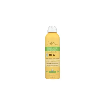 Babo Botanicals - 233412 - Sun Care Sheer Zinc Continuous Spray Sunscreen (SPF 30)  Fragrance Free
