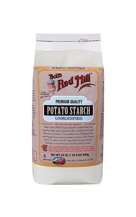 Bobs Red Mill - From: 233607 To: 233608 - Bob's Red MillBaking Essentials Potato Starch, Unmodified. Resealable Bag