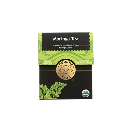 Buddha Teas - 234743 - Organic Herbal Tea Moringa 18 tea bags