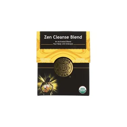Buddha Teas - 235903 - Organic Premium Tea Blends Zen Cleanse 18 tea bags