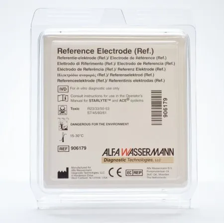 Alfa Wassermann - Starlyte III - 906179 - Ion-Selective Electrode (ISE) Starlyte III Reference Electrode For ACE  Alera and Starlyte III ISE Modules and Systems