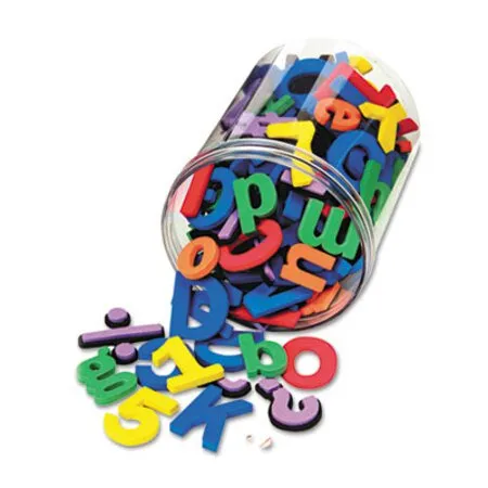 WonderFoam - CKC-4357 - Magnetic Alphabet Letters, Foam, 1.5; 1, Assorted Colors, 105/pack
