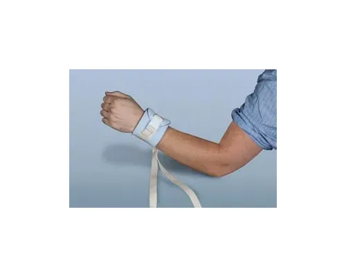 TIDI Products - 2531 - Posey Wrist-Ankle Restraint One Size Fits Most Strap Fastening 2-Strap Foam Blue -US Only-