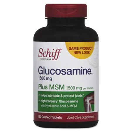 Schiff - SFS-11019 - Glucosamine Plus Msm Tablet, 150 Count