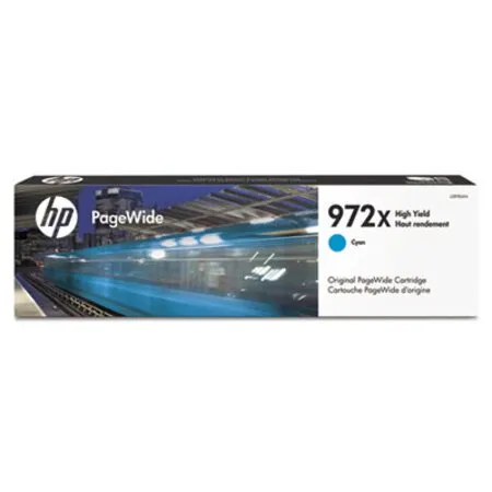 HP - HEW-L0R98AN - Hp 972x, (l0r98an) High-yield Cyan Original Pagewide Cartridge