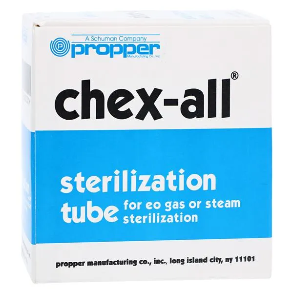Propper - From: 2600200 To: 2601200 - Manufacturing Chex all Sterilization Tubes Steam Or Eo