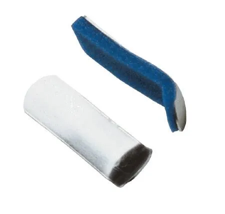 DJO - ProCare - 79-71005 - Finger Splint Procare Without Fastening Left Or Right Hand Blue / Silver