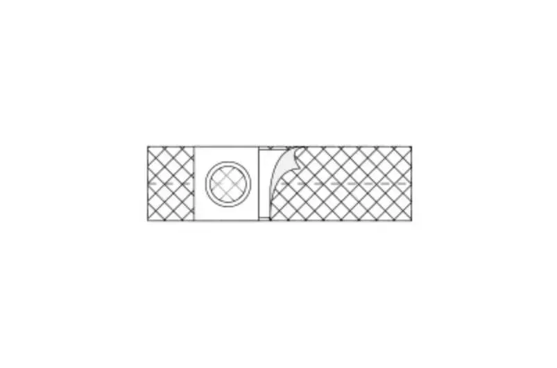 Nu-Hope - Flat Panel Belts - 2666 - Nu-Support Flat Panel Belt 2-3/8" , 4" W, 32" - 35" Waist, Medium, Cool Comfort Ventilated Elastic.