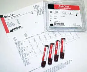 Streck Laboratories - Cal-Chex A Plus - 221103 - Calibrator Cal-Chex A Plus Hematology 3 X 3 mL For Abbott CELL-DYN 3200 / 3500 / 3700 Analyzers
