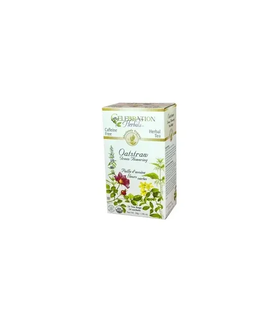 Celebration Herbals - 275147 - Oatstraw Green Flowering Tea Org