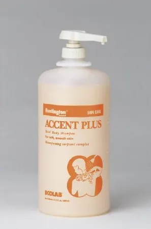 Ecolab Professional - Accent Plus Total Body - From: 6048562 To: 6067132 - Ecolab  Shampoo and Body Wash  18.25 oz. Pump Bottle Fresh Scent