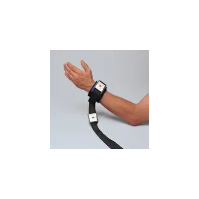 TIDI Products - 2798 - Posey Wrist Restraint Twice-as-Tough Once Size Fits Most Buckle Lock 1-Strap Neoprene Blue -US Only-