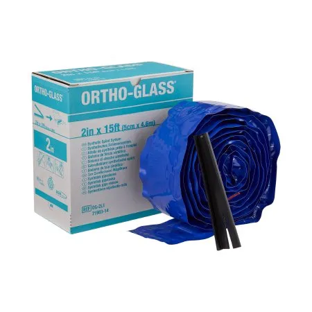 BSN Medical - Ortho-Glass - OG-2L2 - Ortho Glass Padded Splint Roll ORTHO GLASS 2 Inch X 15 Foot Fiberglass White
