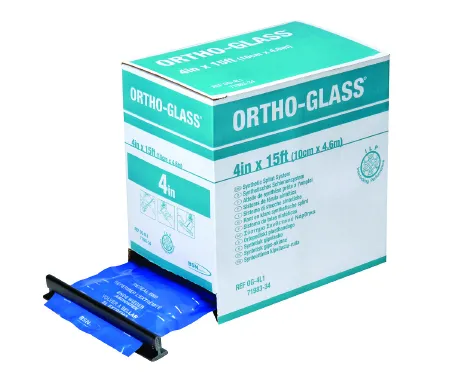 BSN Medical - Ortho-Glass - OG-6L2 - Ortho Glass Padded Splint Roll ORTHO GLASS 6 Inch X 15 Foot Fiberglass White