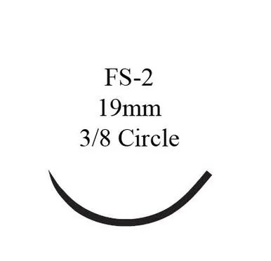 Ethicon - From: Z421H To: Z432H - Suture, Reverse Cutting, Monofilament, Needle FS 2, 3/8 Circle