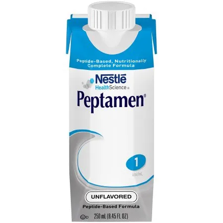 Nestle Healthcare Nutrition - Peptamen - 00798716162692 - Nestle  Tube Feeding Formula  Unflavored Liquid 250 mL Carton