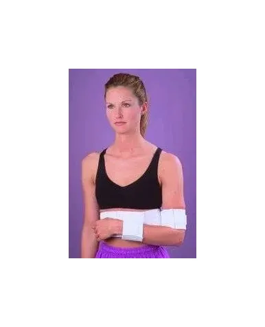 Alimed - 2970002038 - Shoulder Immobilizer Alimed X-large Plastic / Vinyl Contact Closure Left Or Right Arm