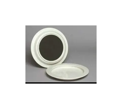 Alimed - Inner Lip - 2970010535 - Plate Inner Lip Off White Reusable Plastic 9 Inch Diameter