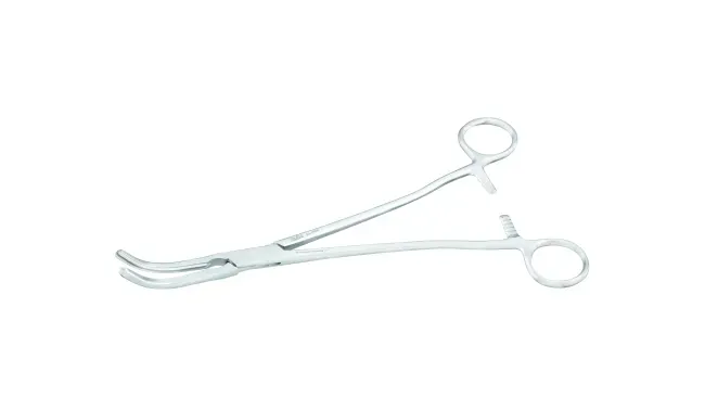 Integra Lifesciences - Miltex - 30-1906 - Obstetrical Forceps Miltex 9-1/2 Inch Length Or Grade German Stainless Steel Nonsterile Ratchet Lock Finger Ring Handle Curved Serrated Tip